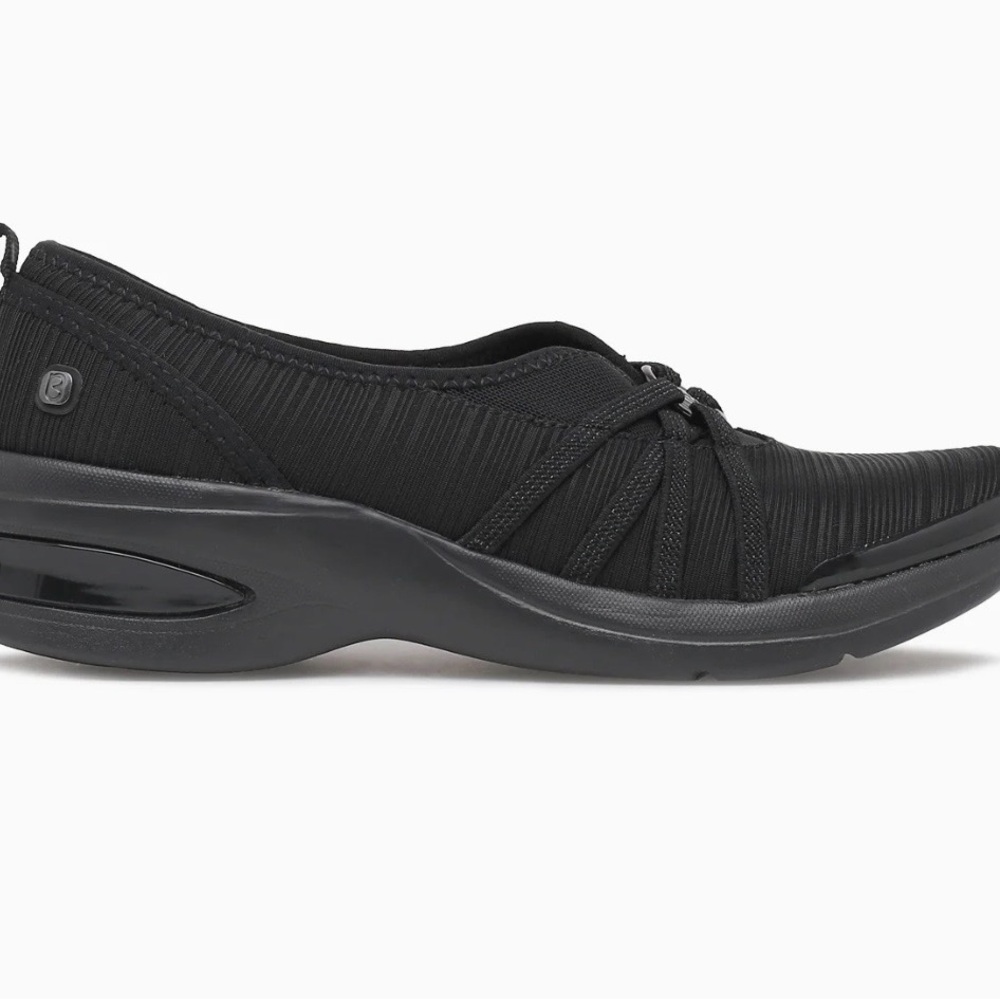 Bzees Rosie black gradient knit Women’s Comfort Shoe size 10W